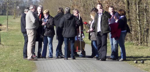 Boßelteam unterwegs 3
