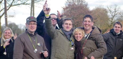 Boßelteam unterwegs 5